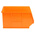 RS PRO PP Storage Bin, 130mm x 150mm, Orange