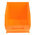 RS PRO PP Storage Bin, 130mm x 150mm, Orange