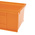 RS PRO PP Storage Bin, 76mm x 101mm, Orange