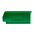 RS PRO PP Storage Bin, 76mm x 101mm, Green