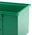 RS PRO PP Storage Bin, 130mm x 150mm, Green