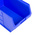 RS PRO PP Storage Bin, 181mm x 205mm, Blue