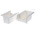 RS PRO Plastic Storage Bin, 80mm x 109mm, Natural
