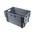 RS PRO 60L Grey PP Large Storage Box, 320mm x 400mm x 600mm