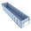 RS PRO PP Storage Bin, 500mm x 117mm, Blue