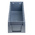 RS PRO PP Storage Bin, 400mm x 117mm, Blue