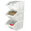 RS PRO PP Storage Bin, 345mm x 400mm, White