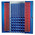 RS PRO Steel  Lockable Storage Cabinet, 2000 x 1015 x 430mm