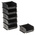 RS PRO PP Storage Bin, 50mm x 100mm, Black