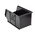 RS PRO PP Storage Bin, 132mm x 150mm, Black