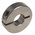 Ruland Shaft Collar One Piece Clamp Screw, Bore 8mm, OD 20mm, W 5.5mm, Stainless Steel