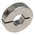 Ruland Shaft Collar One Piece Clamp Screw, Bore 12mm, OD 30mm, W 8mm, Stainless Steel