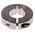 Ruland Shaft Collar One Piece Clamp Screw, Bore 15mm, OD 30mm, W 8mm, Aluminium