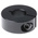 Huco Shaft Collar One Piece Clamp Screw, Bore 10mm, OD 24mm, W 9mm, Steel