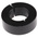 Huco Shaft Collar One Piece Clamp Screw, Bore 25mm, OD 45mm, W 15mm, Steel