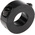 Huco Shaft Collar Two Piece Clamp Screw, Bore 20mm, OD 40mm, W 15mm, Steel