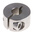 Huco Shaft Collar One Piece Clamp Screw, Bore 6mm, OD 16mm, W 9mm, Stainless Steel