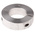 Huco Shaft Collar Two Piece Clamp Screw, Bore 30mm, OD 54mm, W 15mm, Stainless Steel