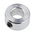RS PRO Shaft Collar One Piece Set Screw, Bore 10mm, OD 20mm, W 10mm, Steel