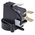 RS PRO 6871 Series Momentary Air Switch, 250mm Fly Lead, Surface Mounted