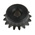 RS PRO Steel Mitre Gear, 4mm Bore, 16 Teeth, 0.8 Module