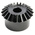 RS PRO Steel Mitre Gear, 14mm Bore, 20 Teeth, 2.5 Module
