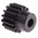 RS PRO Steel 15 Teeth Spur Gear, 1.5 Module, 8mm Bore Diam, 22.5mm Pitch Diam, 18mm Hub Diam