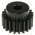RS PRO Steel 20 Teeth Spur Gear, 2 Module, 12mm Bore Diam, 40mm Pitch Diam, 32mm Hub Diam