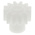 RS PRO POM 12 Teeth Spur Gear, 1 Module, 4mm Bore Diam, 12mm Pitch Diam, 8mm Hub Diam