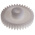 RS PRO POM 36 Teeth Spur Gear, 1 Module, 6mm Bore Diam, 36mm Pitch Diam, 14mm Hub Diam