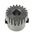 RS PRO Steel 20 Teeth Spur Gear, 0.5 Module, 4mm Bore Diam, 10mm Pitch Diam, 9mm Hub Diam