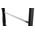 RS PRO Steel Grey Long Span End Frame, 1800mm x 600mm