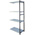 RS PRO Steel Grey Modular Shelving Open Extension Bay, 2100mm, 1000mm x 500mm