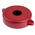 Brady 6.5mm Shackle PP Gate Valve Lockout, 127mm Attachment Point- Red