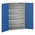 Bott 2 Door Steel  Lockable Floor Standing Cupboard, 2000 x 1300 x 550mm