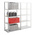 Manorga Steel Galvanised Storage Racking, 2000mm, 1000mm x 800mm x 1000mm