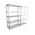 Manorga Steel Galvanised Storage Racking, 2000mm, 1000mm x 800mm x 1000mm