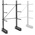 Manorga Steel Dark Grey Storage Racking, 2000mm, 1000mm x 200mm x 1000mm
