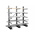 Manorga Steel Dark Grey Storage Racking, 2500mm, 1000mm x 200mm x 1000mm