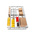 Manorga Steel Dark Grey, Light Grey Storage Racking, 1500mm x 100mm x 600mm