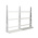 Manorga Steel Dark Grey, Light Grey Storage Racking, 2500mm, 1500mm x 50mm x 340mm