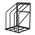 Toprax Steel Black Storage Rack System Storage Racking, 900mm, 900mm x 600mm x 600mm