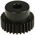 RS PRO Steel 28 Teeth Spur Gear, 1 Module, 8mm Bore Diam, 28mm Pitch Diam, 22mm Hub Diam