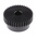 RS PRO Steel 40 Teeth Spur Gear, 1 Module, 10mm Bore Diam, 40mm Pitch Diam, 35mm Hub Diam