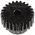 RS PRO Steel 24 Teeth Spur Gear, 1.5 Module, 8mm Bore Diam, 36mm Pitch Diam, 28mm Hub Diam