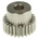 RS PRO Stainless Steel 25 Teeth Spur Gear, 1 Module, 8mm Bore Diam, 25mm Pitch Diam, 20mm Hub Diam