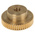 RS PRO Bronze 0.8 Module Worm Wheel Gear 50 Tooth25mm Hub Dia., 40.06mm Pitch Dia. 18mm Face