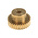 RS PRO Bronze 1 Module Worm Wheel Gear 30 Tooth20mm Hub Dia., 30.24mm Pitch Dia. 20mm Face