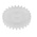 RS PRO POM 25 Teeth Spur Gear, 1 Module, 5mm Bore Diam, 25mm Pitch Diam, 11.7mm Hub Diam