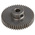 RS PRO Steel 50 Teeth Spur Gear, 0.5 Module, 4mm Bore Diam, 25mm Pitch Diam, 10mm Hub Diam